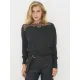 NÜ. Bobbi blouse knit. Sort