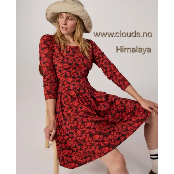 Himalaya. Lima Jersey kjole. Rose garden