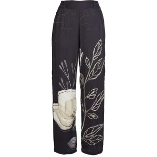 NÜ. Andy Trousers. Svart mix