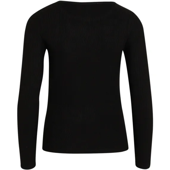 LA ROUGE. Lisa L/S t-shirt. Black