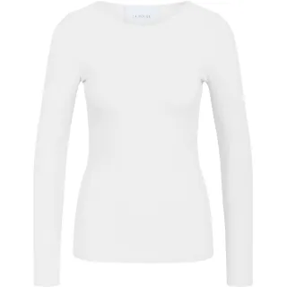 LA ROUGE. Lisa L/S t-shirt. White