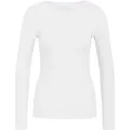 LA ROUGE. Lisa L/S t-shirt. White