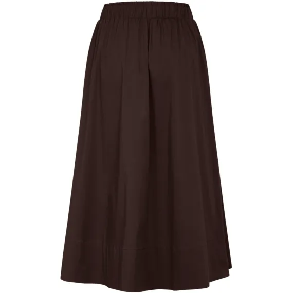 LA ROUGE. Vilma Skirt. Dark brown
