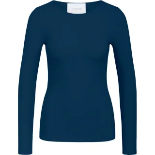LA ROUGE. Lisa L/S t-shirt. Navy