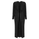 Alquema. Simply pleat jacket. Black