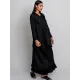 Alquema. Simply pleat jacket. Black