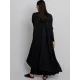 Alquema. Simply pleat jacket. Black