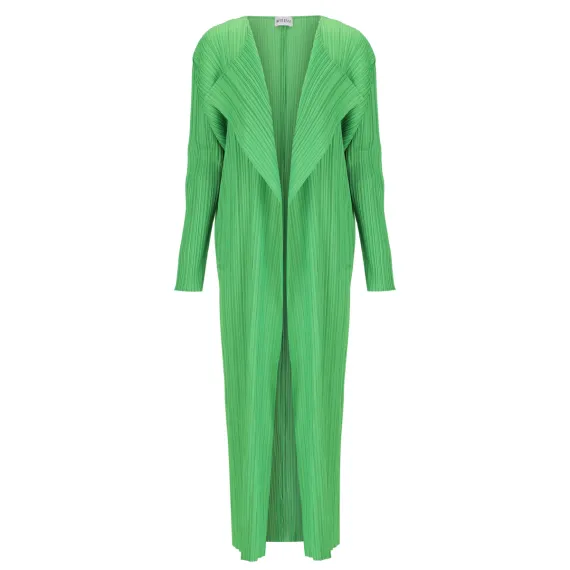 Alquema. Simply pleat jacket. Black