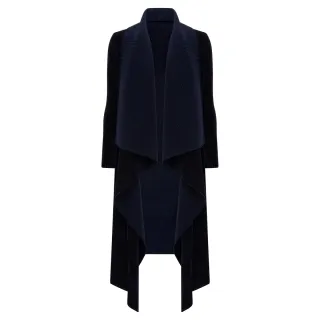 Alquema. Velvet Arizona coat. Ink