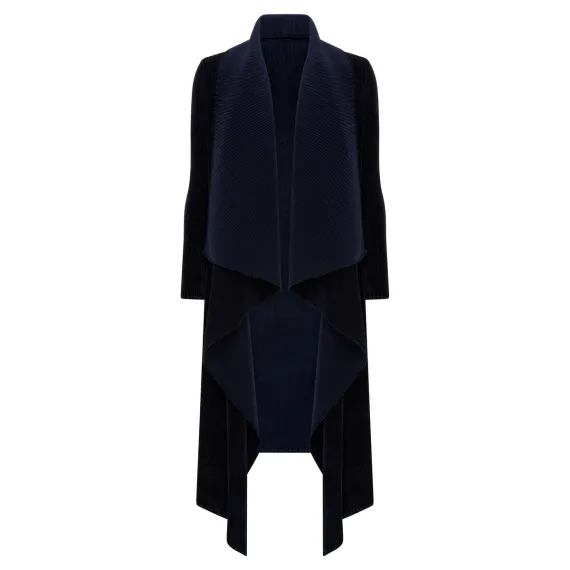 Alquema. Velvet Arizona coat. Ink