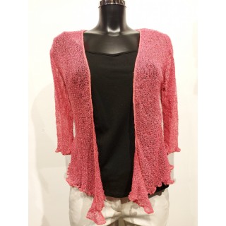 Strikket Bolero. Coaral. Farge 18