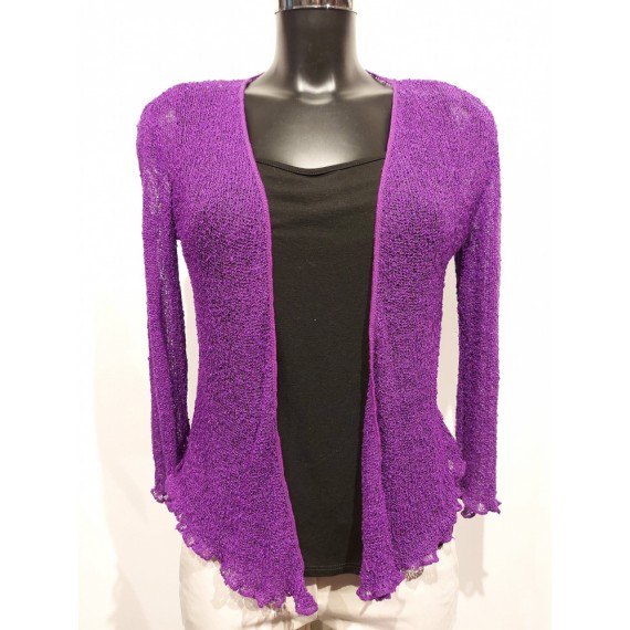Strikket Bolero. Lilla