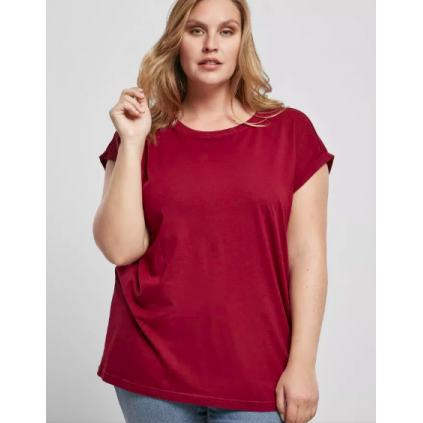 Basic, Gitte T-Shirt. Bordeaux