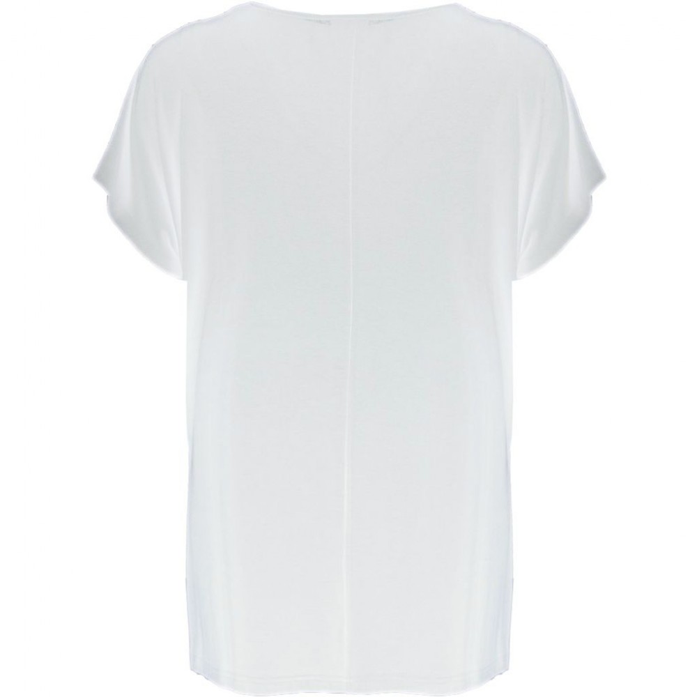 Basic, Amsterdam T-Shirt. Hvit
