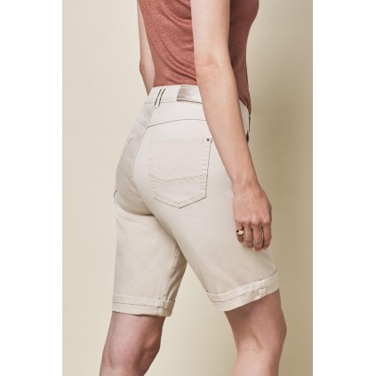 Para Mi Lyndsey Shorts, Denim Beige