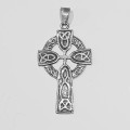 Keltisk sølv-kors. 43 mm høy