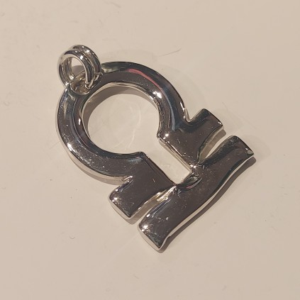 Stjernetegn.Vekten. 925S. 40mm