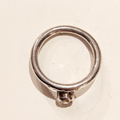 Ring med Cubic ziriconia. 925S.