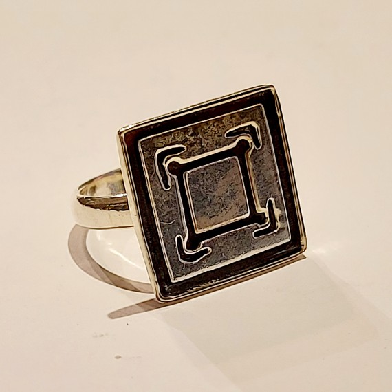 Sølvring. 925S.