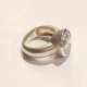 Sølvring. Cubic zirkonia.925S.