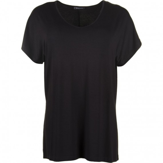 Sansgaard. Basic, Amsterdam T-Shirt. Sort