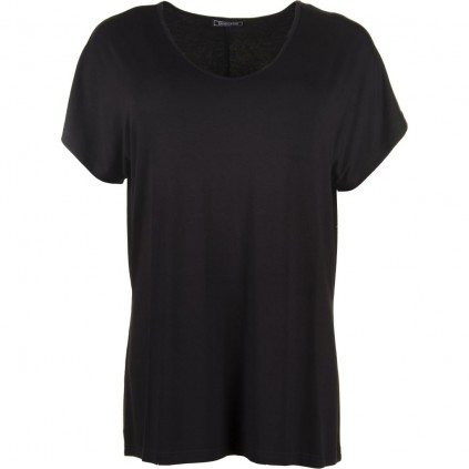 Sansgaard. Basic, Amsterdam T-Shirt. Sort