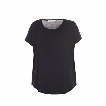 Basic, Gitte T-Shirt. Sort