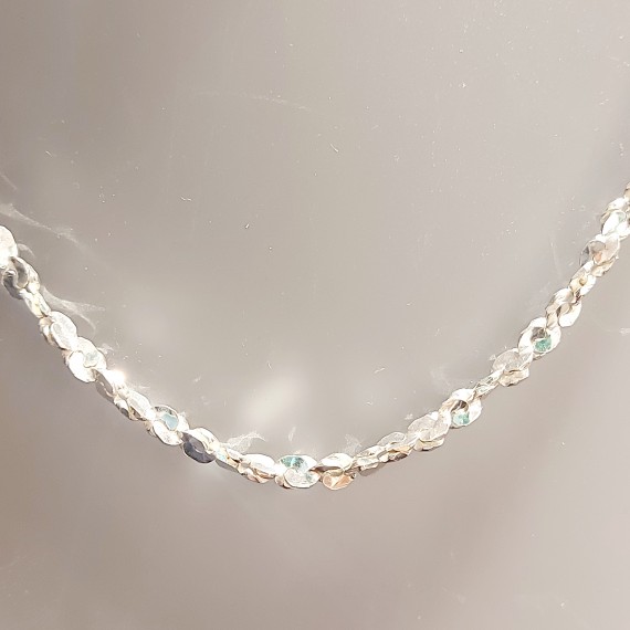 Sølvkjede. 40/42 cm. 925s