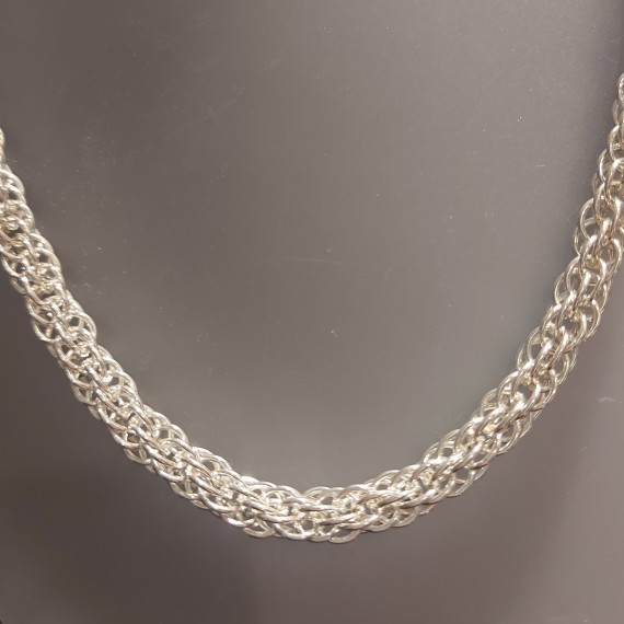 Sølvkjede. 42 cm. 925s