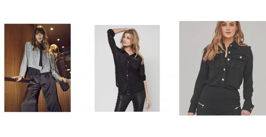 Sort ensfarget look med NÜ Denmark